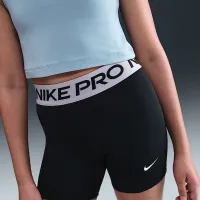 Nike Pro Girls' шорти колір чорний