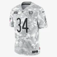 Walter Payton Chicago Bears Salute to Service чоловічі Nike Dri-FIT NFL Limited Jersey колір білий