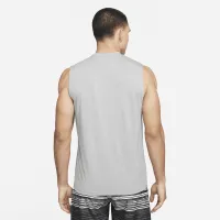 Nike чоловічі Heatheколір червоний Sleeveless Hydroguard Swim Shirt колір сірий
