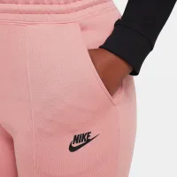 Nike Sportswear Tech Fleece Big детские (Girls') Joggers (Extended Size) Pink