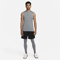 Nike Pro мужские Dri-FIT Slim Sleeveless Top цвет серый