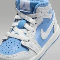 Nike Jordan 1 Mid SE Baby/Toddler Кросівки колір білий