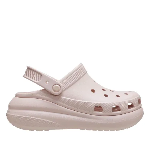Шлёпанцы Crocs Classic Crush Clog 207521-6UR - Розовые