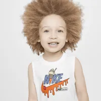 Nike Toddler Futura Cone Graphic Tank цвет белый