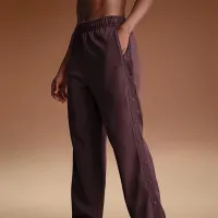 NikeSKIMS Matte Tricot женская Side-Snap Pants цвет красный
