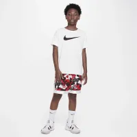 Nike Dri-FIT Elite Big детские (для мальчиков) баскетбольные шорты цвет красный