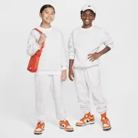 Nike Sportswear Club Fleece Big детские оверсайз свитшот цвет коричневый
