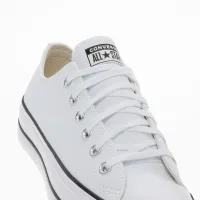 Кросівки Converse Chuck Taylor All Star Lift Platform Leather 561680C - Білі