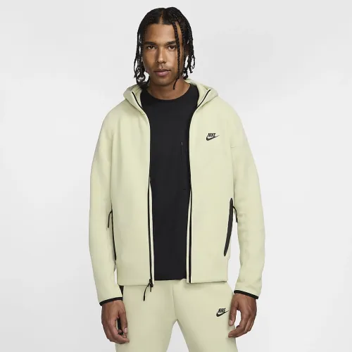 Nike Sportswear Tech Fleece Windrunner мужские Full-Zip Толстовка с капюшоном цвет зеленый