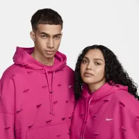 Nike x Jacquemus Swoosh Толстовка с капюшоном Pink