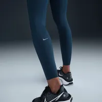 Nike Swift жіноча З високою талією 7/8 Running лосіни з кишенямиблакитний