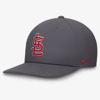 St. Louis Cardinals Pro мужские Nike Dri-FIT MLB Adjustable Hat цвет серый