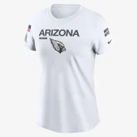 Arizona Cardinals Salute to Service Legend жіноча Nike NFL футболка колір білий