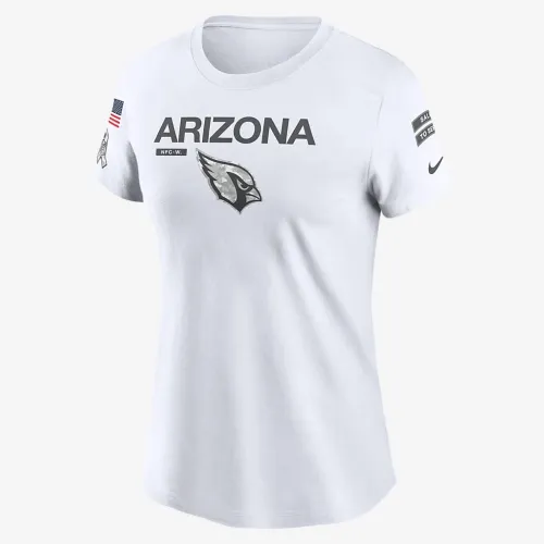 Arizona Cardinals Salute to Service Legend жіноча Nike NFL футболка колір білий