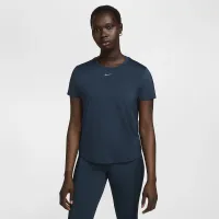 Nike One Classic женская Dri-FIT Short-Sleeve Top синий