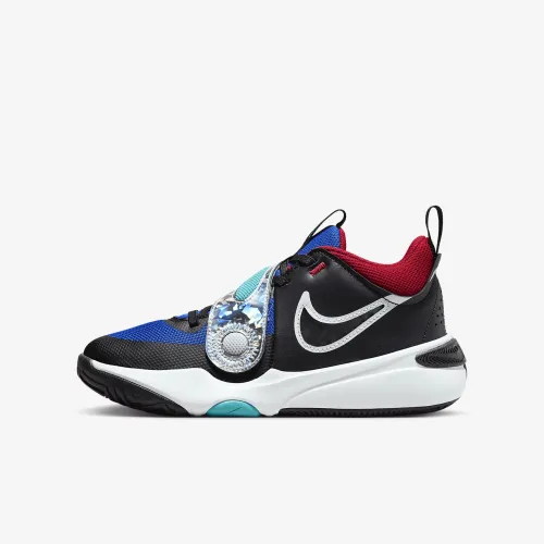 Nike Team Hustle D 11 SE Big детские баскетбольные Кроссовки цвет черный