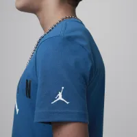 Nike Jordan Big дитячі футболка блакитний