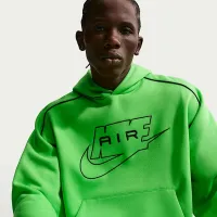 Nike Air чоловічі Fleece Pullover Толстовка з капюшоном колір зелений