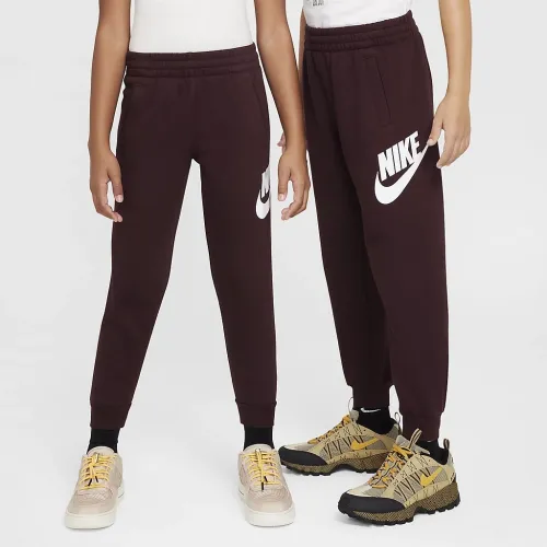 Nike Club Fleece Big дитячі Joggers колір червоний