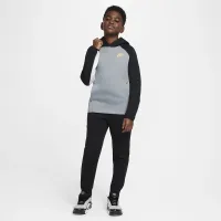 Nike Sportswear Tech Fleece Big дитячі (для хлопчиків) Pullover Толстовка з капюшоном колір сірий