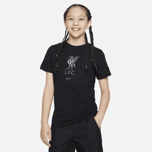 Liverpool FC Crest Big дитячі Nike футболка колір чорний