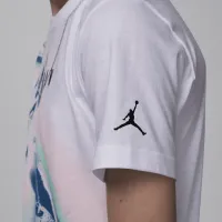 Nike Jordan Air Heat Map Big детские Graphic футболка цвет белый