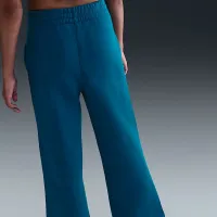 Nike Sportswear Club Fleece Girls' Wide-Leg Pants блакитний