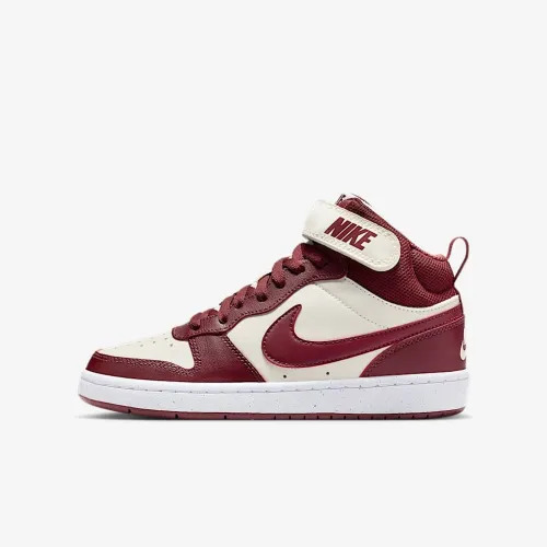 Nike Court Borough Mid 2 Big дитячі Кросівки колір коричневий