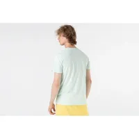 Футболка Alpha Industries Basic T Small Logo 18850543 - зелена