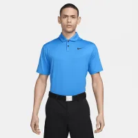 Nike Dri-FIT Tour мужские Solid для гольфа Polo синий