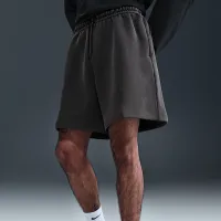 Nike Tech чоловічі Fleece шорти колір чорний