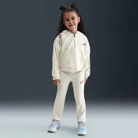 Nike Little дитячі 2-Piece Velour Flaколір червоний лосіни комплект колір коричневий