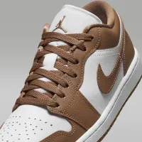 Nike Air Jordan 1 Low женская Кроссовки цвет коричневый