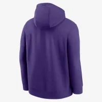 LSU Tigers Club баскетбольні Icon чоловічі Nike College Pullover Толстовка з капюшоном колір фіолетовий