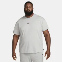 Nike Sportswear Premium Essentials мужские футболка цвет серый