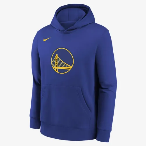 Golden State Warriors Club Little детские Nike NBA Pullover Толстовка с капюшоном синий