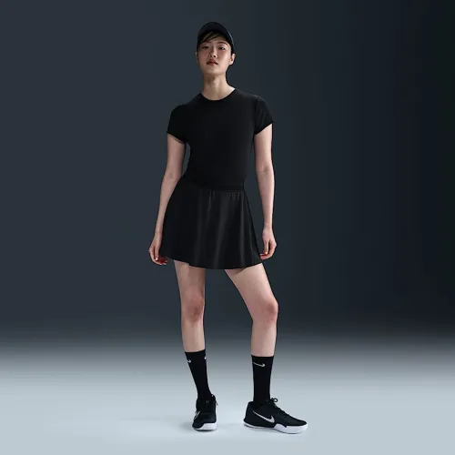 NikeCourt Ace Advantage жіноча Dri-FIT Tennis спідниця колір чорний