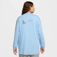 Nike Sportswear Long-Sleeved M90 футболка блакитний