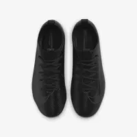 Nike Jr. Mercurial Vapor 16 Academy Little/Big дитячі MG Low-Top футбольні бутси колір чорний