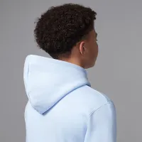 Nike Jordan MJ Brooklyn Big детские Fleece Pullover Толстовка с капюшоном синий