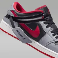 Nike Air Jordan 1 Low FlyEase чоловічі Easy On/Off Кросівки колір чорний