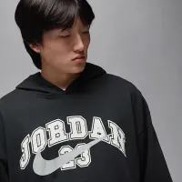 Nike Jordan MVP чоловічі оверсайз French Terry Pullover Толстовка з капюшоном колір чорний