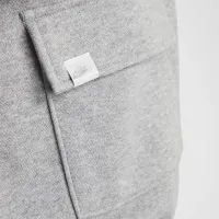 Nike Sportswear Girls' Dri-FIT оверсайз Fleece Толстовка с капюшоном цвет серый