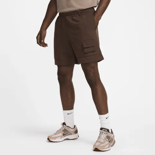 Nike Life мужские Camp шорты цвет коричневый