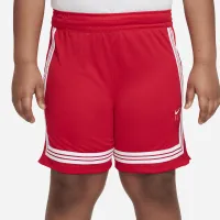 Nike Dri-FIT Fly Crossover Big дитячі (Girls') баскетбольні шорти (Extended Size) колір червоний