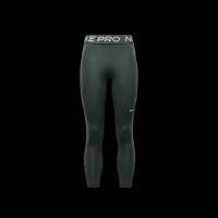 Nike Pro женская Mid-Rise Crop Mesh Panel лосины цвет зеленый