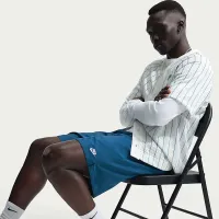 Nike Club мужские Woven Flow шорты синий