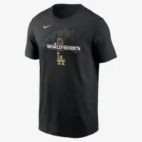 Los Angeles Dodgers 2024 World Series Authentic Collection чоловічі Nike MLB футболка колір чорний