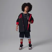 Nike Jordan Big детские Air Jordan 11 23 Grid футболка цвет черный