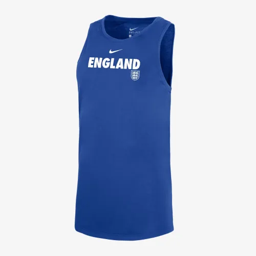 England женская Nike Dri-FIT Soccer Tank Top синий